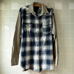 Wrangler “X-LONG TAILS”；【ヴィンテージ品】90's ウェスタンシャツ（長袖）Size XL