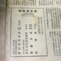 k-205 北海道年鑑 株式会社北海道新聞社 昭和14年発行※12_画像5