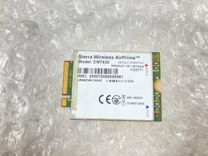 ★Sierra Wireless AirPrime EM7430　LTE通信カード★ 動作品 