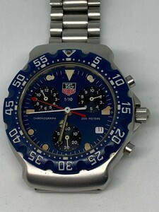 ジャンク　☆ TAG HEUER　タグホイヤー　フォーミュラ1 CA1210-RO クオーツ　クロノグラフ　（送料無料）