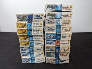 ○M472/【未組立】 Hasegawa ハセガワ/まとめ売り/計17点セット/1/72/重複あり/P-40N ウォーホーク/スピットファイアMk.1/他/1円～