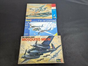 ○M507/【未組立】 Revell ドイツレベル/まとめ売り/計3点セット/1/72/F-111 A/B タクティカルファイター/P-38 ライトニング/他/1円～