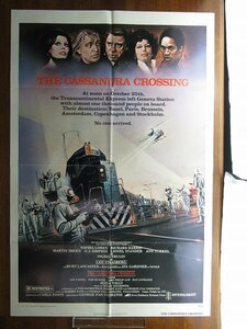 OF980/US版1sh 映画ポスター【The Cassandra Crossing】(カサンドラ・クロッシング) 監督ジョージ・パン・コスマトス/ORG 77/24