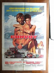 OF979/US版1sh 映画ポスター【 Convoy 】（コンボイ）監督 サム・ペキンパー/ORG 780096