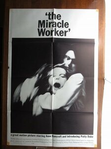 OG075/US版1sh 映画ポスター【The Miracle Worker】(奇跡の人) 監督 アーサー・ペン /ORG 62/173