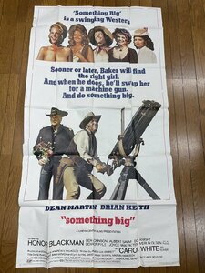 ○P262/ 1円～US版3sh映画ポスター【 Something Big（テキサス大強盗団）】監督 アンドリュー・V・マクラグレン　71/325