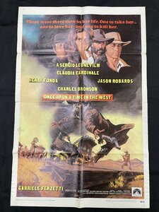 ○P248/ 1円～US版1sh映画ポスター【 Once Upon a Time in the West（ワンス・アポン・ア・タイム・イン・ザ・ウェスト）】 69/241