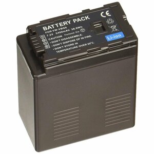 Panasonic Panasonic VW-VBG6 VW-VBG6-K interchangeable battery HDC-TM300 HDC-HS200 HDC-HS100 HDC-HS9 HDC-SD200 HDC-SD100 etc. correspondence 