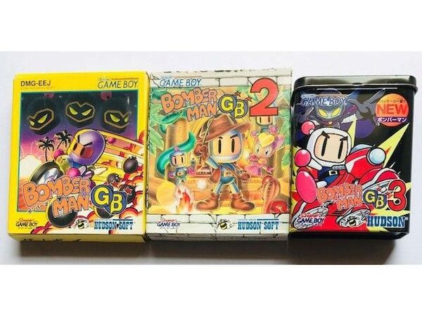 GB ボンバーマンGB 1 2 3 セット ハガキ付き Bomberman GB 1 2 3 set with postcard