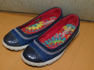 Skechers★スケッチャーズUSEDゴーウィークスリッポンシューズ/on-the-GO★25cm