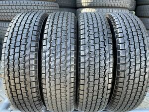 F-234　９分山♪145/80R12　80/78N LT　ブリヂストン　W300　スタッドレス★2022年製　４本★検品済　直接手渡し、タイヤ交換可能！！