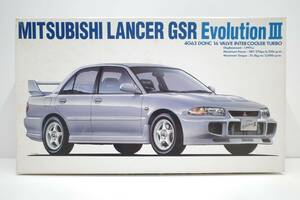 PH38B◆ジャンク開封 現状品 24017/CD-17 ハセガワ 1/24 三菱 ランサー GSR EVO エボリューション Evolution Ⅲ 1996 ランエボ3 未組立　