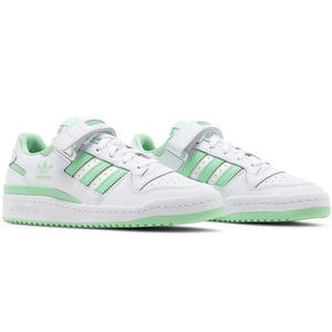 ☆adidas FORUM LOW W 白/薄緑 26.5cm アディダス フォーラム ロウ ウィメンズ GX5072