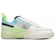 ☆NIKE AIR FORCE 1 REACT 淡白/黒/蛍光緑/薄青 27.0cm ナイキ エアフォース 1 リアクト DM0573-101_画像2