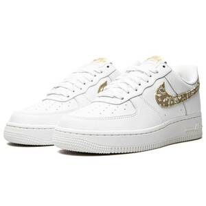 ☆NIKE WMNS AIR FORCE 1 ESS 白/ベージュ ペイズリー 28.0cm ナイキ ウィメンズ エア フォース 1 ’07 エッセンシャル paisley DJ9942-101