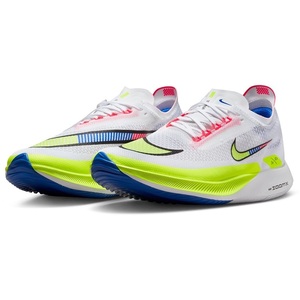 ☆NIKE ZOOMX STREAKFLY PRM 白/蛍光黄/青/明赤/黒 27.5cm ナイキ ズームX ストリークフライ プレミアム DX1626-100