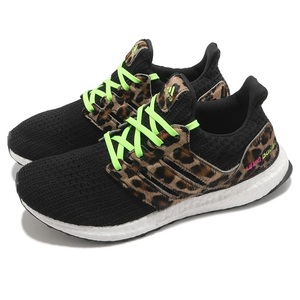 ☆adidas ULTRABOOST DNA LEOPARD 黒/茶豹 26.5cm ウルトラブースト ディーエヌエー レオパード ヒョウ BOOST ランニング FZ2731