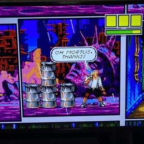 Genesis Comix Zone [海外版 コミックスゾーン] 箱説なし カセットのみ 検 : ジェネシス メガドライブ MD 北米版の画像3