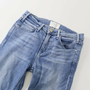 定価3.5万 ドゥーズィエムクラス Deuxieme Classe マグワイアデニム MCGUIRE DENIM CROP DENIM デニムパンツ 25/ブルー 【2400013650847】