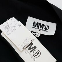 エムエムシックス MM6 メゾンマルジェラ Maison Margiela フラワープリント 切替 チュニック 36/ブラック 【2400013664325】_画像9