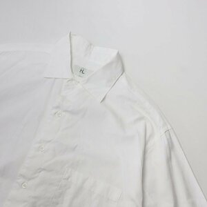  beautiful goods regular price 3.6 ten thousand 2022 year worn ruHERILLs bin cotton pull over gran pa shirt 0/ white big Silhouette [2400013671217]