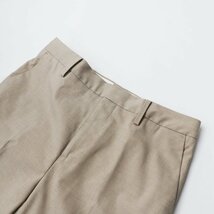 美品 プラージュ Plage Plain スティックパンツ 38/ベージュ センタープレス クロップド【2400013652773】_画像1