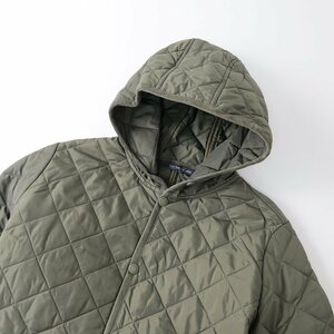 未使用 ザスモックショップ THE SMOCK SHOP 中綿 キルティング コート L/カーキ アウター【2400013642682】