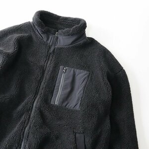 アーバンリサーチサニーレーベル URBAN RESEARCH Sonny Label SLAB Boa Blouson ボアブルゾン F/ブラック アウター 【2400013666459】