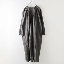 ネストローブ nest Robe 臼田あさ美 わがままな別注 インクブラックワンピース F/チャコールグレー【2400013675321】_画像3