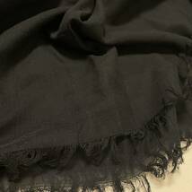 ワイズ コットン フリンジ ストール y's cotton fringe stole ヨウジヤマモト yohji yamamoto_画像3