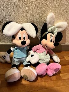 ディズニーストア ミッキー ミニー ぬいぐるみ イースター