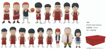 新品未開封 国内正規品 スラムダンク SLAM DUNK FIGURE COLLECTION フィギュア 湘北セット 山王セット スコアボード型万年カレンダー 3点_画像2