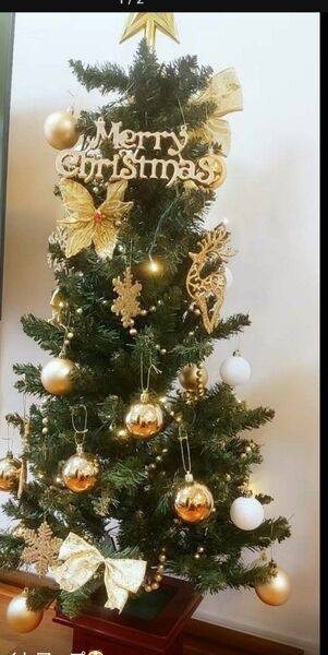 クリスマス LEDツリー木製ポット@早いもの勝ち