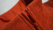 mont-bell モンベル レディース ジャケット フリース ジッパー Mサイズ オレンジ 橙 長袖 ポリエステル アウトドア 肩幅約35cm 着丈59cm_画像4