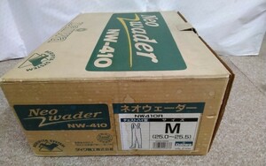 c3575　保管品未使用 Daiwa ダイワ ネオウェーダー ウェーダー NW-410R サイズ M 25.0～25.5cm 釣り フィッシング