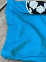 7．バルセロナ 16年アウェイ ナイキ ネイマール ロゴ 半袖サッカーユニフォーム ゲームシャツ メンズL409_画像9