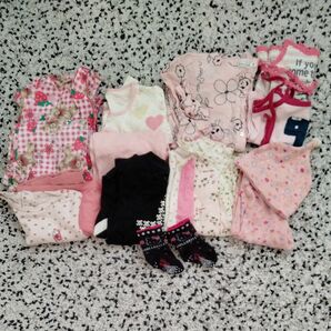 幼児服　子供服（女の子）70、90、100サイズ　12点セット