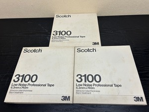 Scotch / 3100 / 10号オープンリールテープ / 中古品 3本セット
