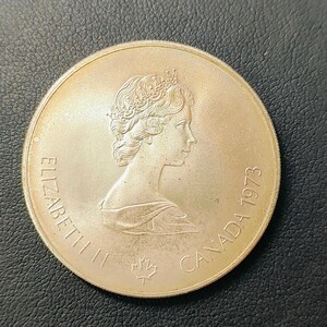 モントリオールオリンピック記念 銀貨/5ドル銀貨/1976年/①
