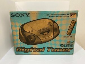 SONY CFD-S300 CDラジオカセットレコーダー 動作確認済 ラジカセ ソニー 昭和レトロ ☆ちょこオク☆雑貨140