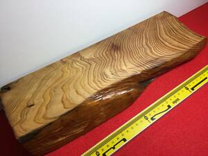 4-2233 材料 銘木屋久杉 世界遺産 逸品 貴重 材料 希少 杢 杢目 香木 何かに使われていたようです。