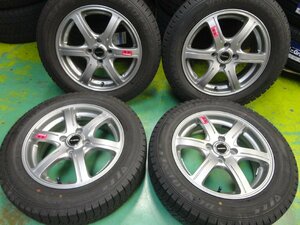 ■40497■BALMINUM◎20年製WM03 175/65R15　アクア/キューブ/フィット等スタッドレスアルミ4本セット