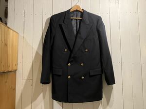 aquascutum アクアスキュータム　USA輸入　100円スタート　売り切り　ダブル ジャケット テーラード　古着　ブレザー ウール カナダ製