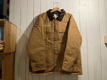 USA輸入　ダック地　ワークジャケット　XL 100円スタート　売り切り　古着　美品　(検 carhartt デトロイト　アクティブジャケット) 卸_画像3