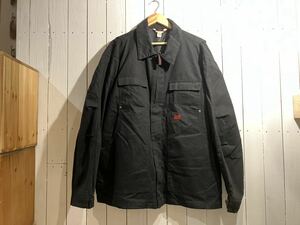 USA輸入　ダック地　ジャケット　XLサイズ　100円スタート　売り切り　黒　古着　ワークジャケット　(検 carhartt デトロイト　アクティブ)