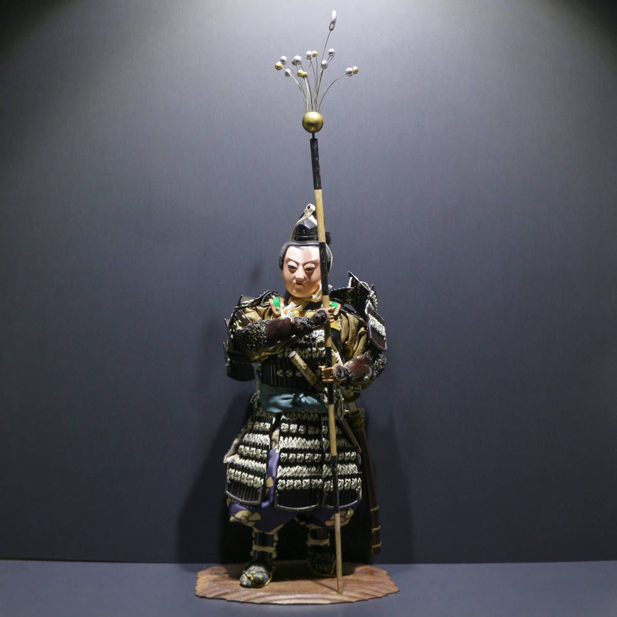 Kyoto Maruhei / Oki Heizo / Hachiman Daibosatsu / Poupée guerrière / Poupée de mai / Poupée japonaise / Figurine d'armure / Samouraï / Poupée du Festival des garçons / Boîte originale, poupée, Poupée de personnage, poupée japonaise, autres