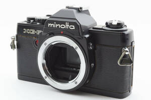 3068 【難あり品(ジャンク）】 Minolta XG-E Camera Black Body ミノルタ MFフィルムカメラ 1222