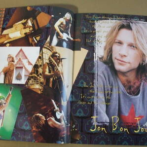 Bon Jovi ボン・ジョヴィ 1996年コンサートツアーパンフレット「these days」の画像6