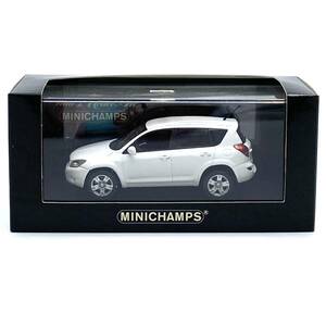 未展示 絶版 MINICHAMPS ミニチャンプス1/43 Toyota トヨタ RAV4 2006 White 1200台限定 ダイキャスト ミニカー 希少