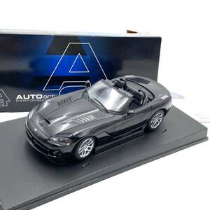 AUTOart オートアート 1/18 DODGE VIPER ダッジ バイパー SRT-10 プロトタイプ 2003 ブラック 黒 71705 希少 美品